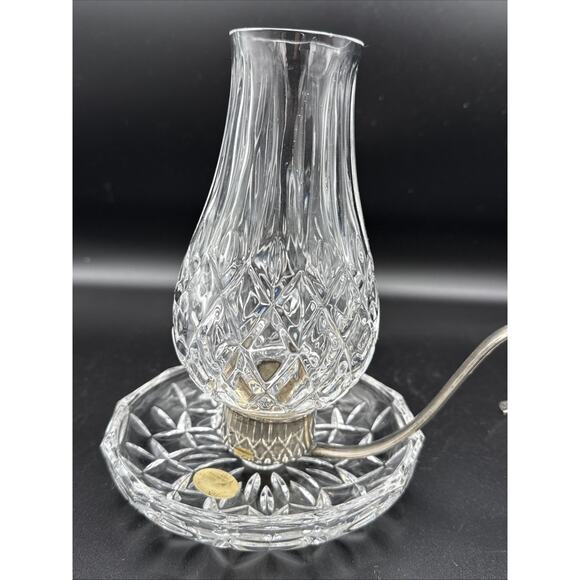 TRIUMPH LEAD CRYSTAL CANDLE LAMP MADE IN GERMANY Stunning! EUC - Picture 3 of 12